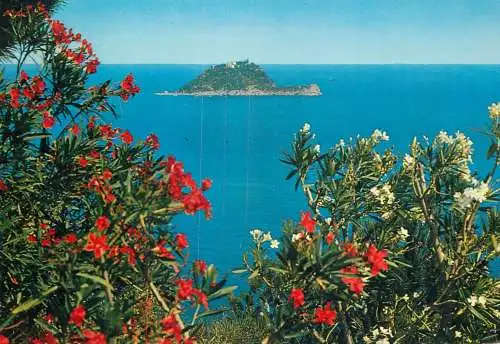 Italy Riviera Ligure isola Gallinara