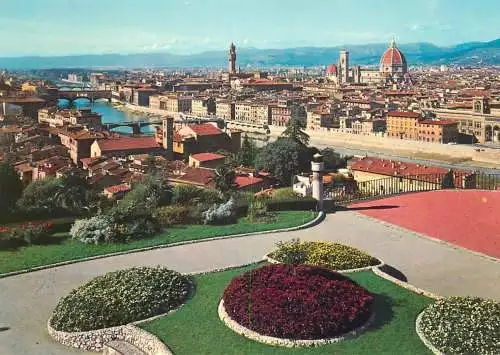 Italy Florence Piazzale Michelangelo