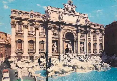 Italy Rome Fontana di Trevi