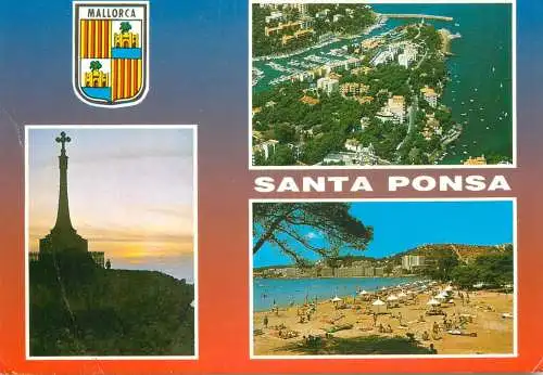 Spain Mallorca Santa Ponsa multi view