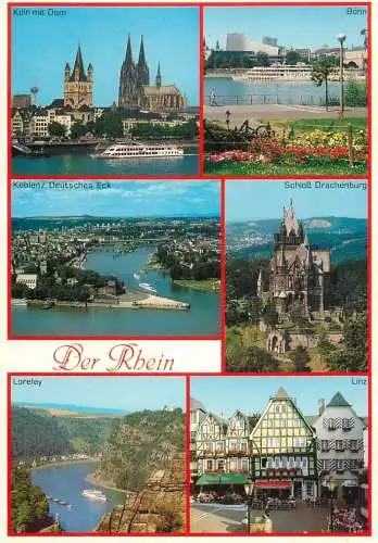 Germany Der Rhein multi view