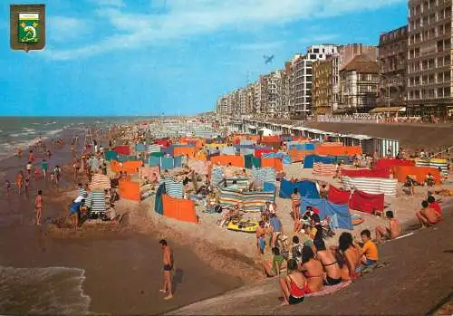 Belgium Wenduine Strand und Promenade