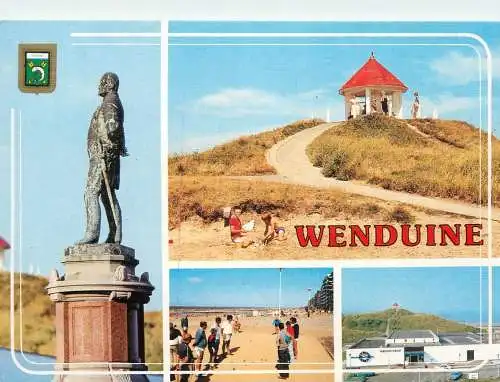 Belgium Greetings from Wenduine multi view
