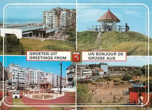 Belgium Grusse aus Wenduine several views