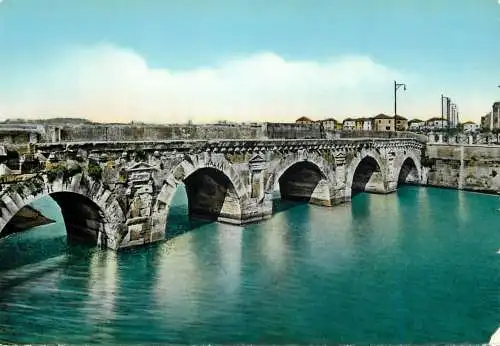 Italy Rimini Ponte Tiberio
