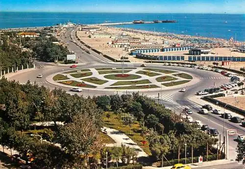 Italy Rimini Rotonda e Viale Lungomare