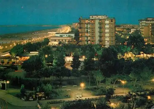 Italy Rimini Spiaggia Notturno