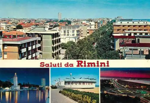 Italy Saluti da Rimini several sites and sights