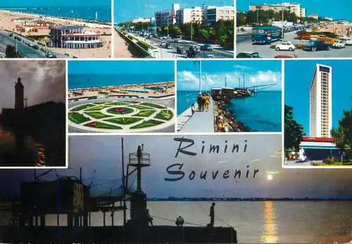 Italy Rimini multi view souvenir