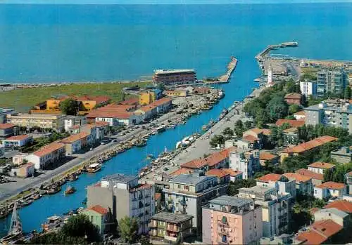 Italy Rimini aerial view