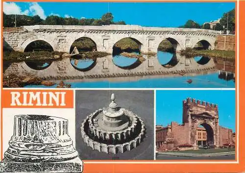 Italy Rimini several views and sites
