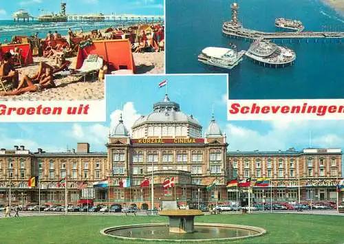 Netherlands Groeten uit Scheveningen several views
