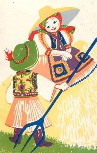 Romania ilustratie de Geta Bratescu