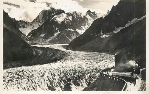 Switzerland Chamonix Montenvers et la mer de glace