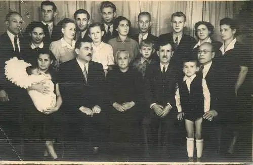 Photograph 1955 family group photo