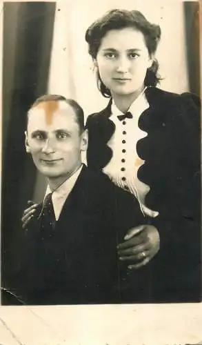 Photograph 1941 elegant couple