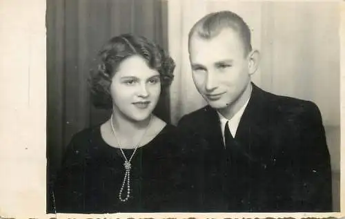Photograph couple elegance pearls