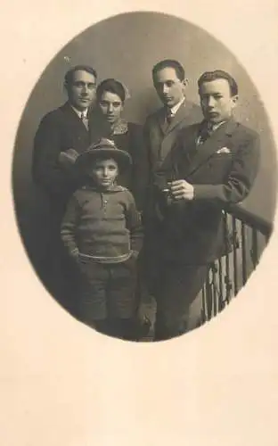 Photograph elegant family