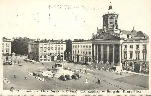 Belgium Brussels Place Royale