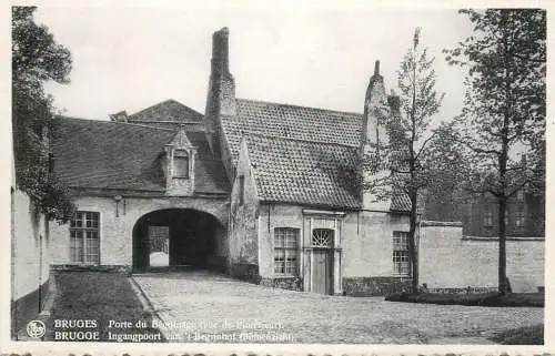 Belgium Brugge porte de Beguinage