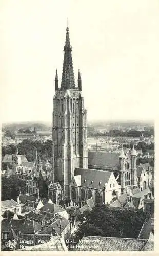 Belgium Brugge eglise notre Dame