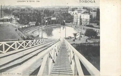 Italy Milano exposition of a slide 1906