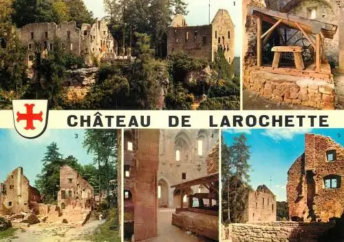 Luxembourg Chateau de Larochette multi view souvenir