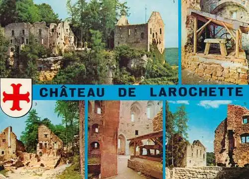 Luxembourg Chateau de Larochette multi view
