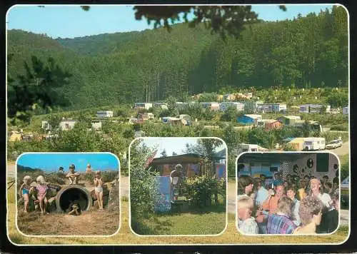 Luxembourg Nommern Eurocamping "Nommerlayen" several views