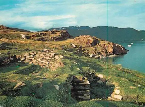 Greenland Erik the Red settlement remnants