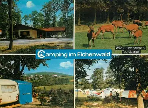 Germany Campingplatz im Eichenwald Mittelhof bei Wissen multi view