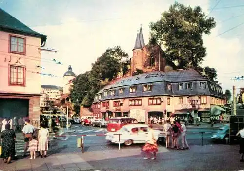 Germany Siegen/Westfalen Martinikirche und Schlossturm