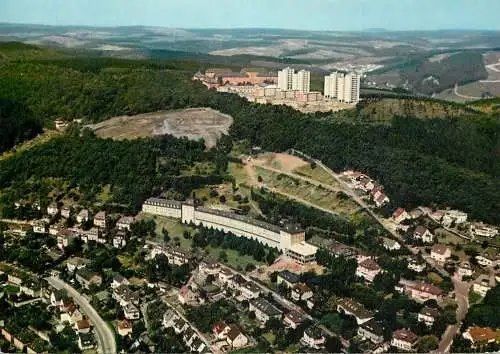 Germany Siegen/Westfalen Fischbacherberg aerial view