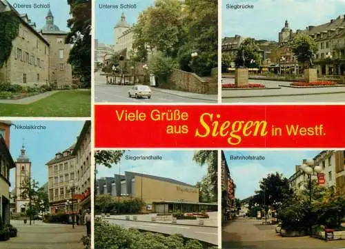 Germany Viele Grusse aus Siegen in Westfalen multi view