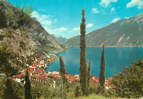 Italy Lago di Garda - Limone panoramic view