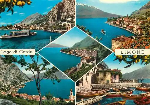 Italy Limone del Garda & Lago di Garda multi view