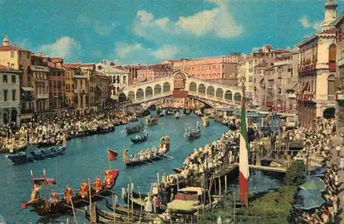 Italy Venezia Canal Grande Regata