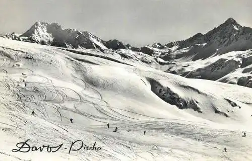 Switzerland Davos Pischa Skigebiet