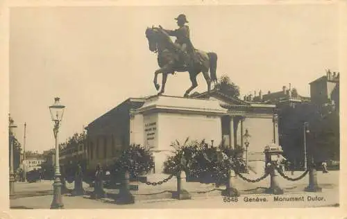 Switzerland Geneve Monument Dufor