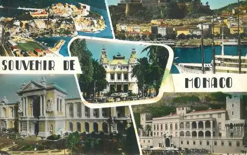 Monaco souvenir multi view