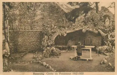 Belgium Beauraing Grotte du pensionnat 1932-1933