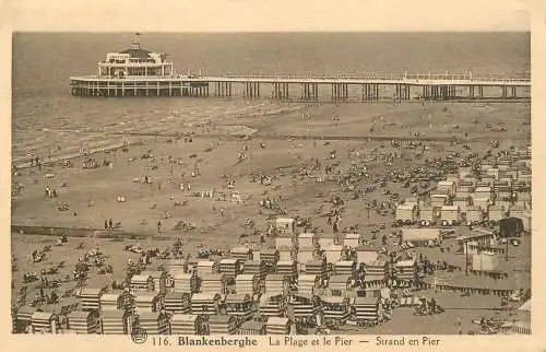 Belgium Blankenberge pier