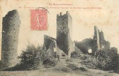France Saint Gaudens ruines du chateau de Monterspan