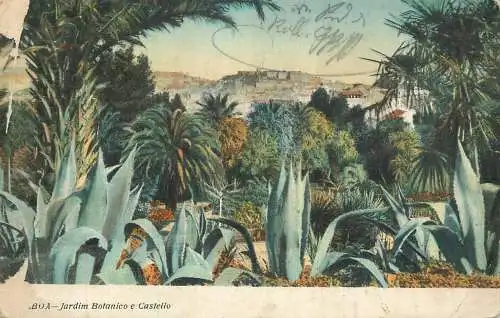 Portugal Lisbon Jardim Botanico e Castello