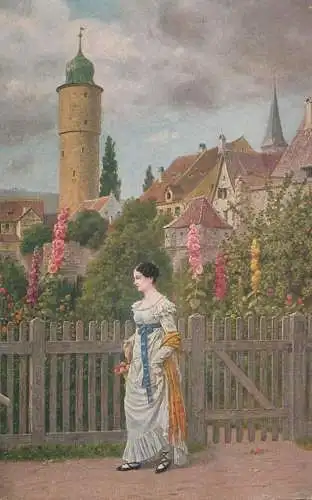 Artist fine art postcard Fritz Steinmetz Noris