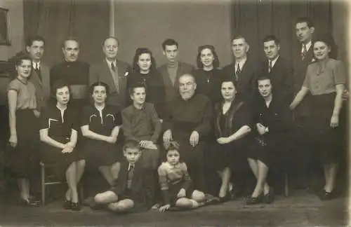 Real photo social history souvenir group photo priet