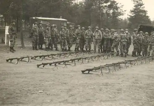 Real photo social history souvenir army training site