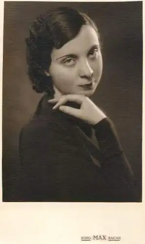 Real photo social history souvenir coiffure beauty elegance foto max Bacau