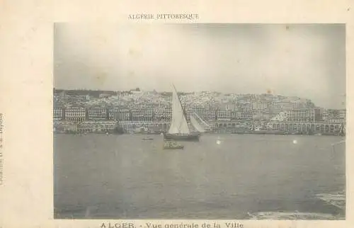 Algeria Alger vue generale de la Ville