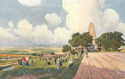 Artist fine art postcard L. Kubovy lipany